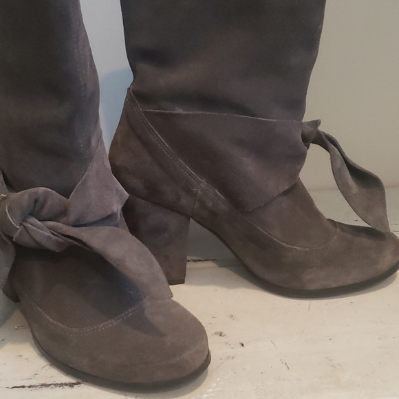Steve madden gray suede knotted boots - Picture 11 of 15